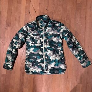 Stio Green Camo Jacket
